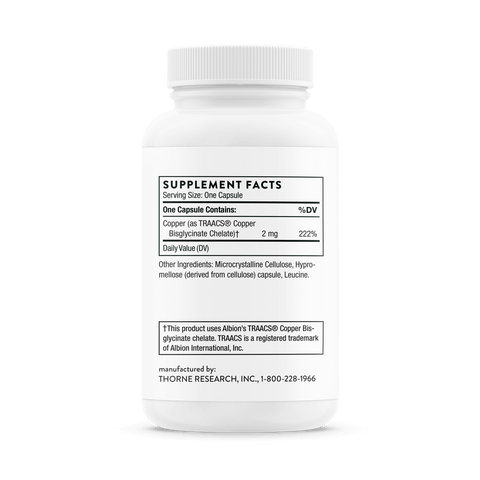 Thorne - Copper Bisglycinate