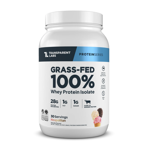 Transparent Labs - 100% Grass Fed Whey Protein Isolate